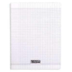 Cahier 24x32 (Grand Format) Polypro Incolore Grands Carreaux 96 pages - Calligraphe