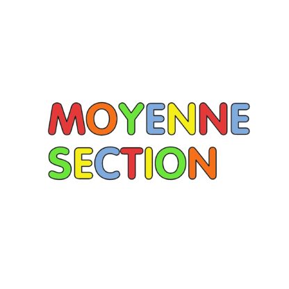 Fournitures Moyenne Section - Saint Joseph