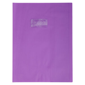 Protège-Cahier 24x32 (Grand Format) Violet - Calligraphe